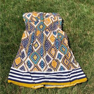 Colorful Geometric Women’s Dress